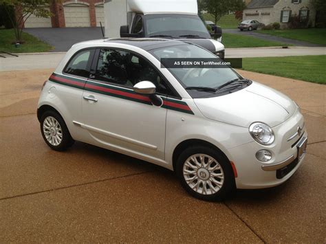 2012 fiat 500 gucci green|2012 Fiat 500 pop value.